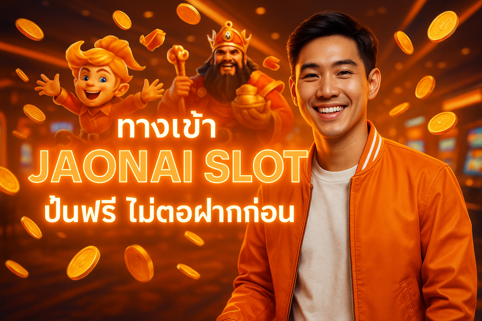 ทางเข้า JAONAI SLOT ปั่นฟรี ไม่ต้องฝากก่อน