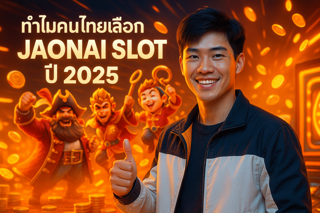 ทำไมคนไทยเลือก JAONAI SLOT ปี 2025