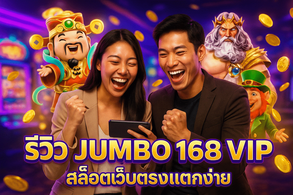 รีวิว JUMBO 168 VIP สล็อตเว็บตรงแตกง่าย