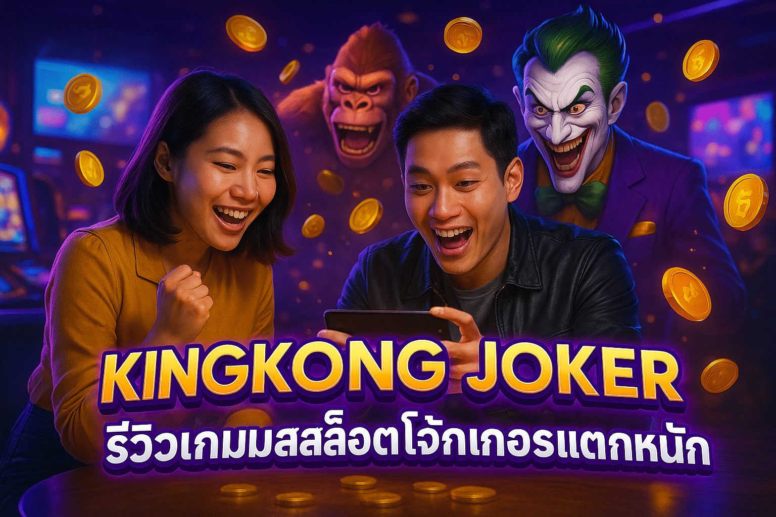 Meta Title: KINGKONG JOKER รีวิวเกมสล็อตโจ๊กเกอร์แตกหนัก