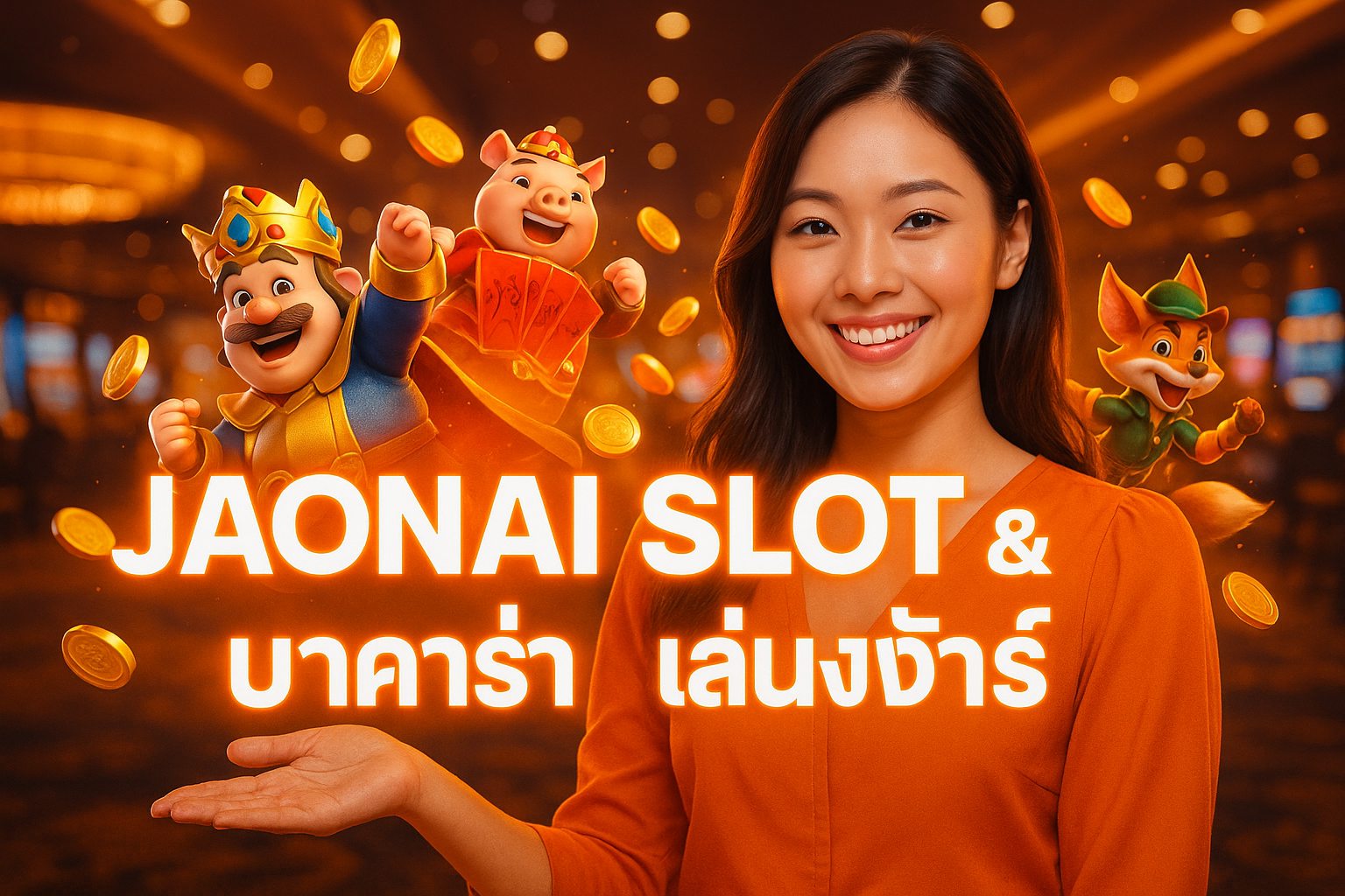 JAONAI SLOT & บาคาร่า เล่นง่าย จ่ายชัวร์